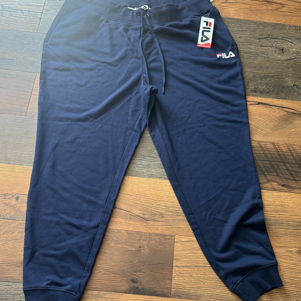 Fila Men's Deep Blue Sweatpants